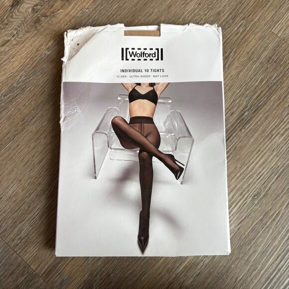Wolford Individual Tights Ultra Sheer Met Look Cosmetic Medium - Picture 5 of 5
